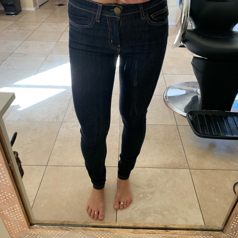Current Elliot high waist skinny jean